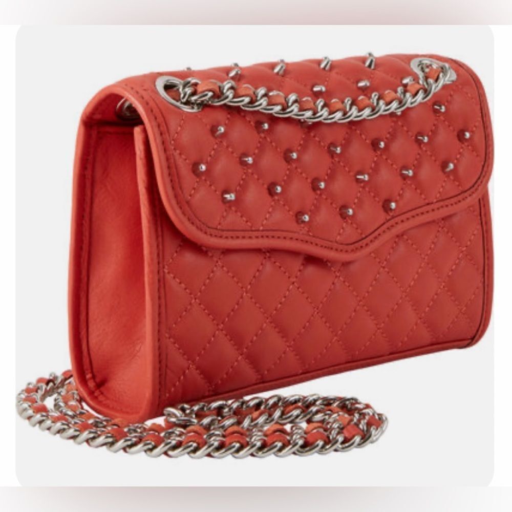 Rebecca Minkoff Classic Mini Quilted Affair Studded Leather Bag